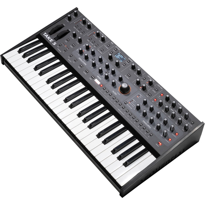 Polyphonic Analog Sequential Take 5 Synthesizer