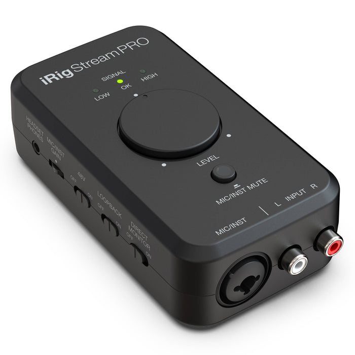 IK Multimedia iRig Stream Pro Interfaz de audio USB 4x2