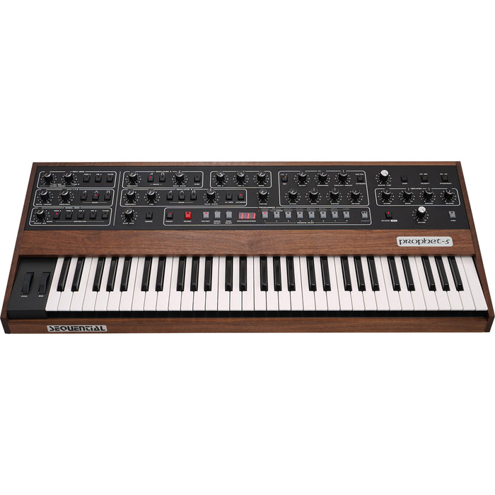 Sintetizador Sequential Prophet-5 analógico polifônico