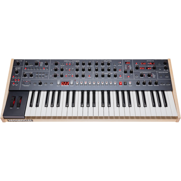 Polyphonic Analog Trigon-6 Sequential Synthesizer