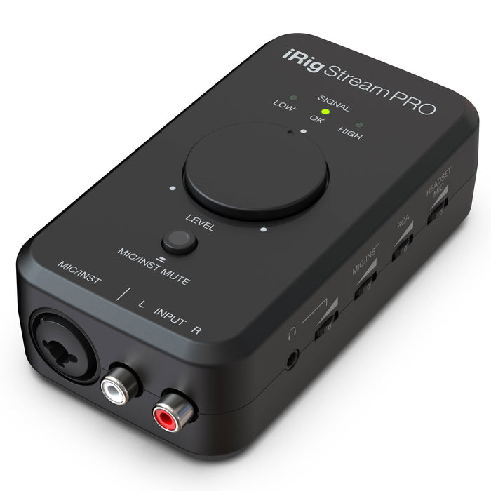 IK Multimedia iRig Stream Pro Interfaz de audio USB 4x2