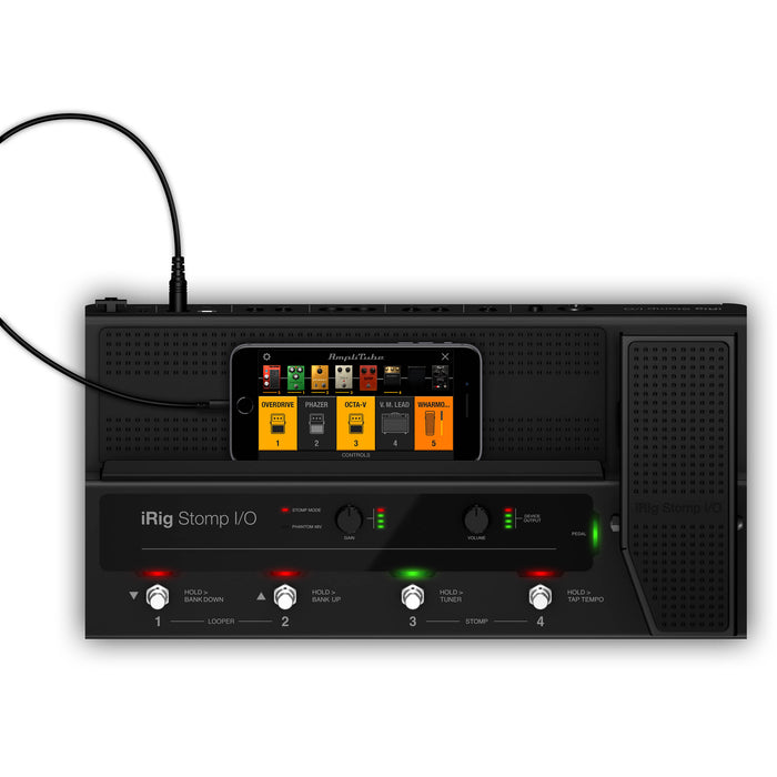 Controlador de pedal IK Multimedia iRig Stomp I/O