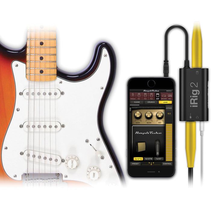 IK Multimedia iRig 2 1x1 Guitar Interface