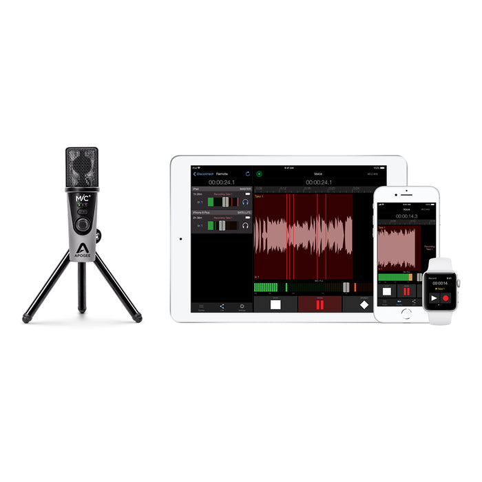 Apogee MiC Plus Micrófono de condensador cardioide USB
