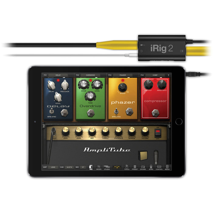 IK Multimedia iRig 2 1x1 Guitar Interface