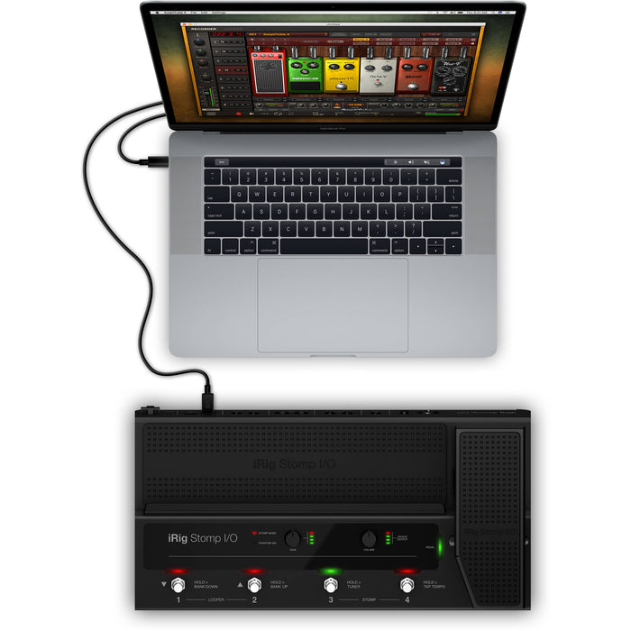 Controlador de pedal IK Multimedia iRig Stomp I/O