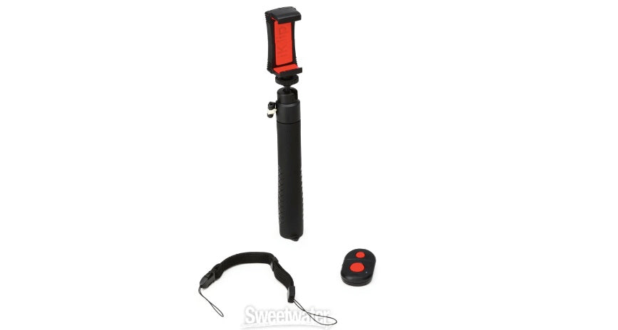 Professional selfie stick for IK Multimedia iKlip GO cameras/smartphone 