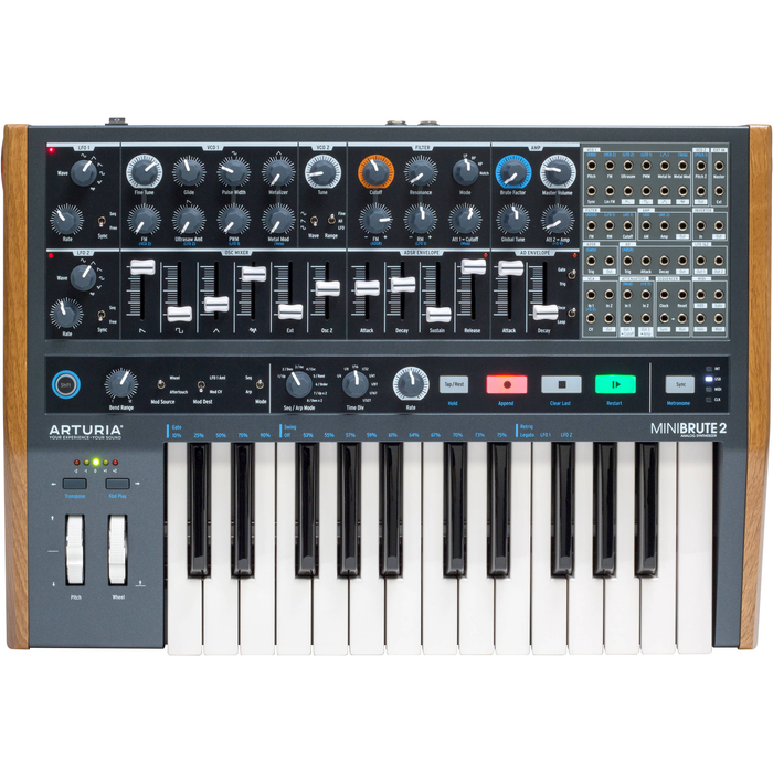 Arturia MiniBrute 2 Monophonic Analog Synthesizer