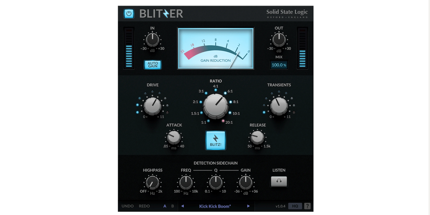 Complemento limitador y compresor SSL Blitzer