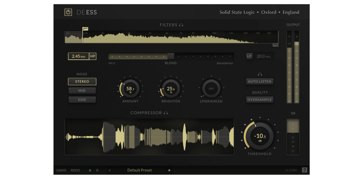 Complemento SSL DeEss De-esser