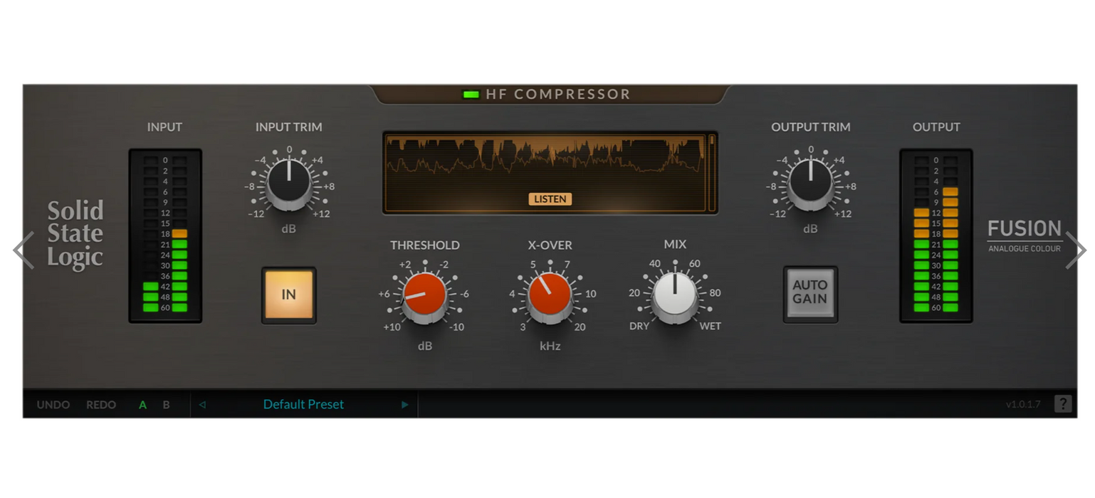 SSL Fusion HF Compressor Plug-in