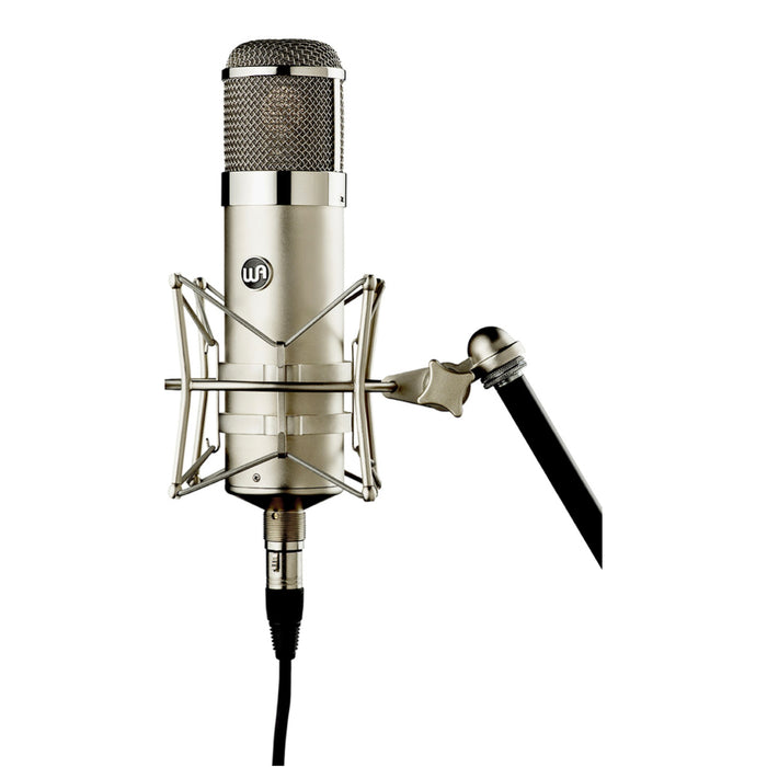 Microfone Warm Audio WA-47 condensador multipadrão níquel