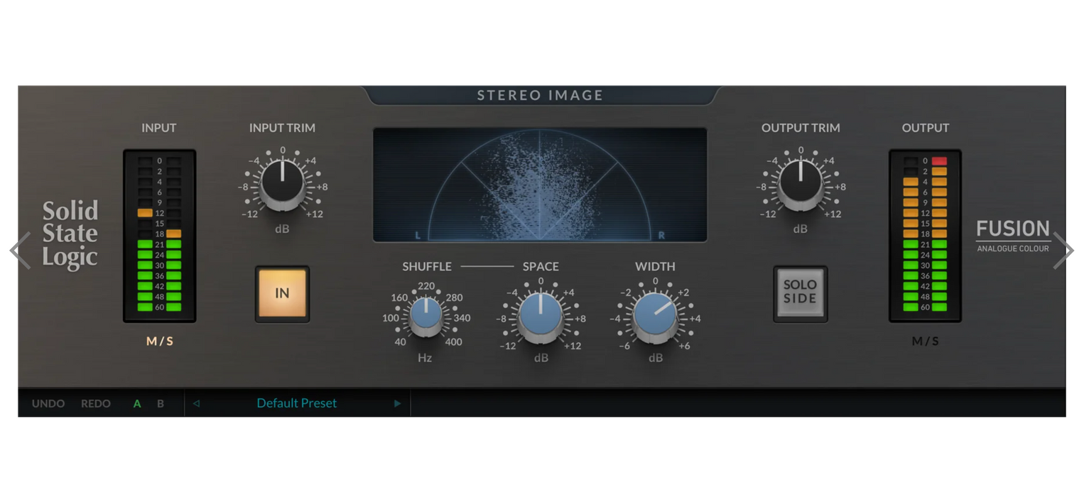 Complemento de imagen estéreo SSL Fusion