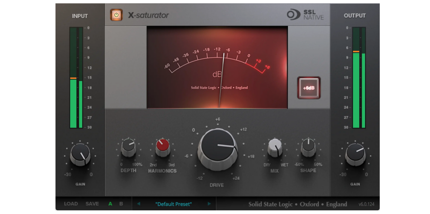 Complemento de distorsión analógica SSL X-Saturator