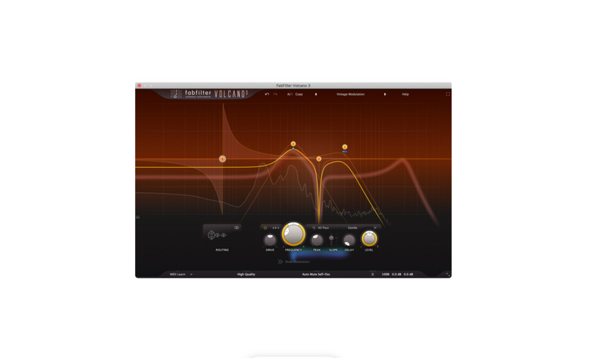 FabFilter Volcano 3 (Upgrade do Volcano 1 ou 2)